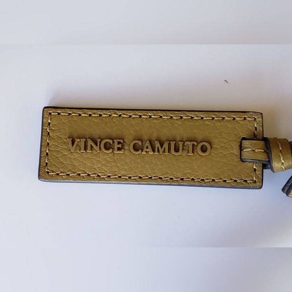 Vince Camuto Women's Suede Purse Crossbody Bag in Color Olive Oil - Picture 11 of 13